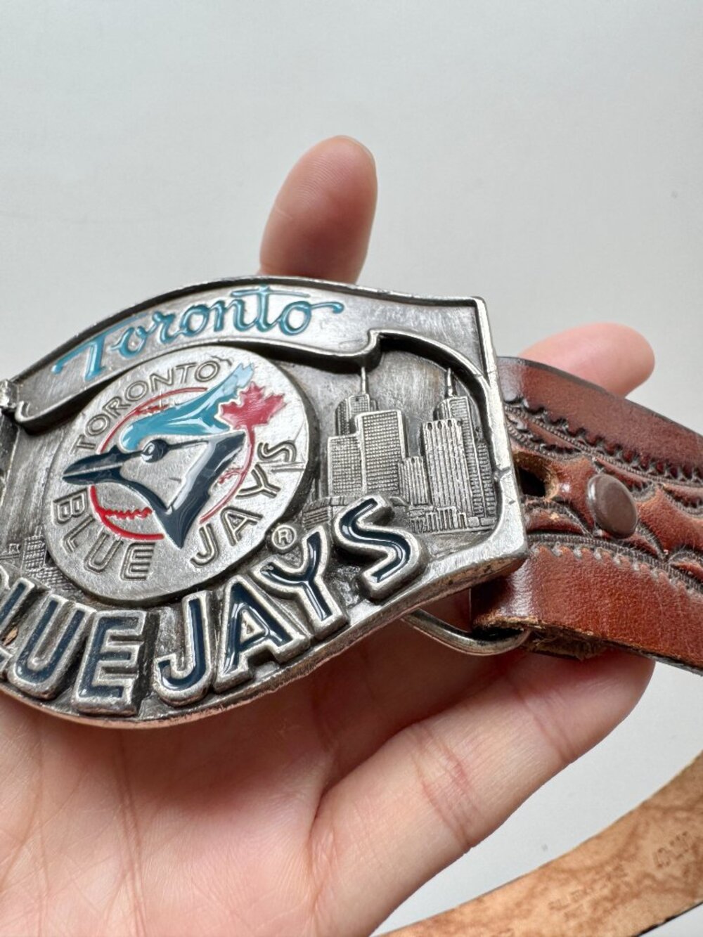 Vintage 1988 Siskiyou TORONTO BLUE JAYS Buckle - Picture 6 of 10